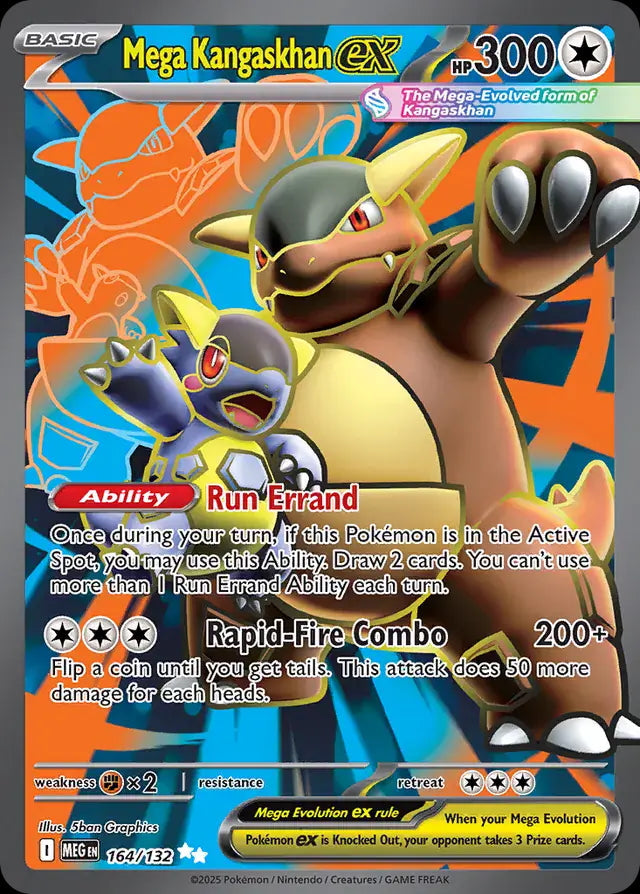Mega Evolution Mega Kangaskhan ex #164/132